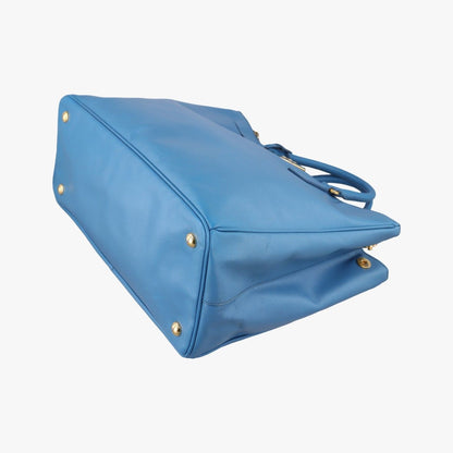 Prada Galleria Blue Saffiano Leather — view 4