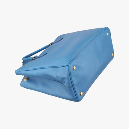 Prada Galleria Blue Saffiano Leather — view 7
