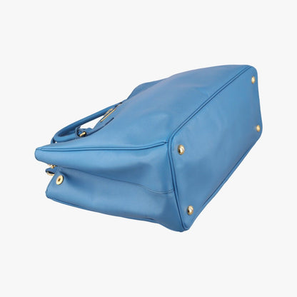 Prada Galleria Blue Saffiano Leather — view 5