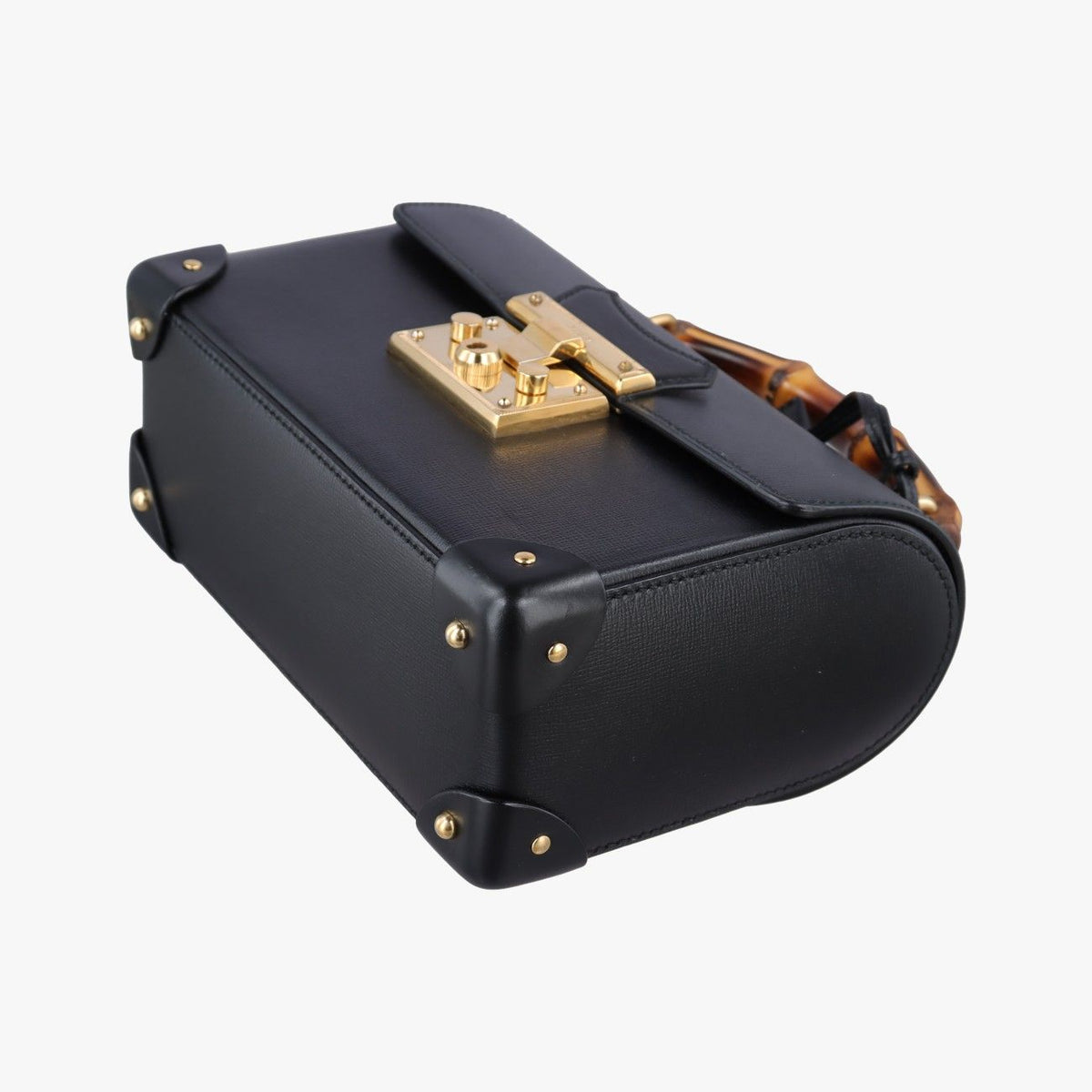 Gucci Padlock Bamboo Black Leather — view 4