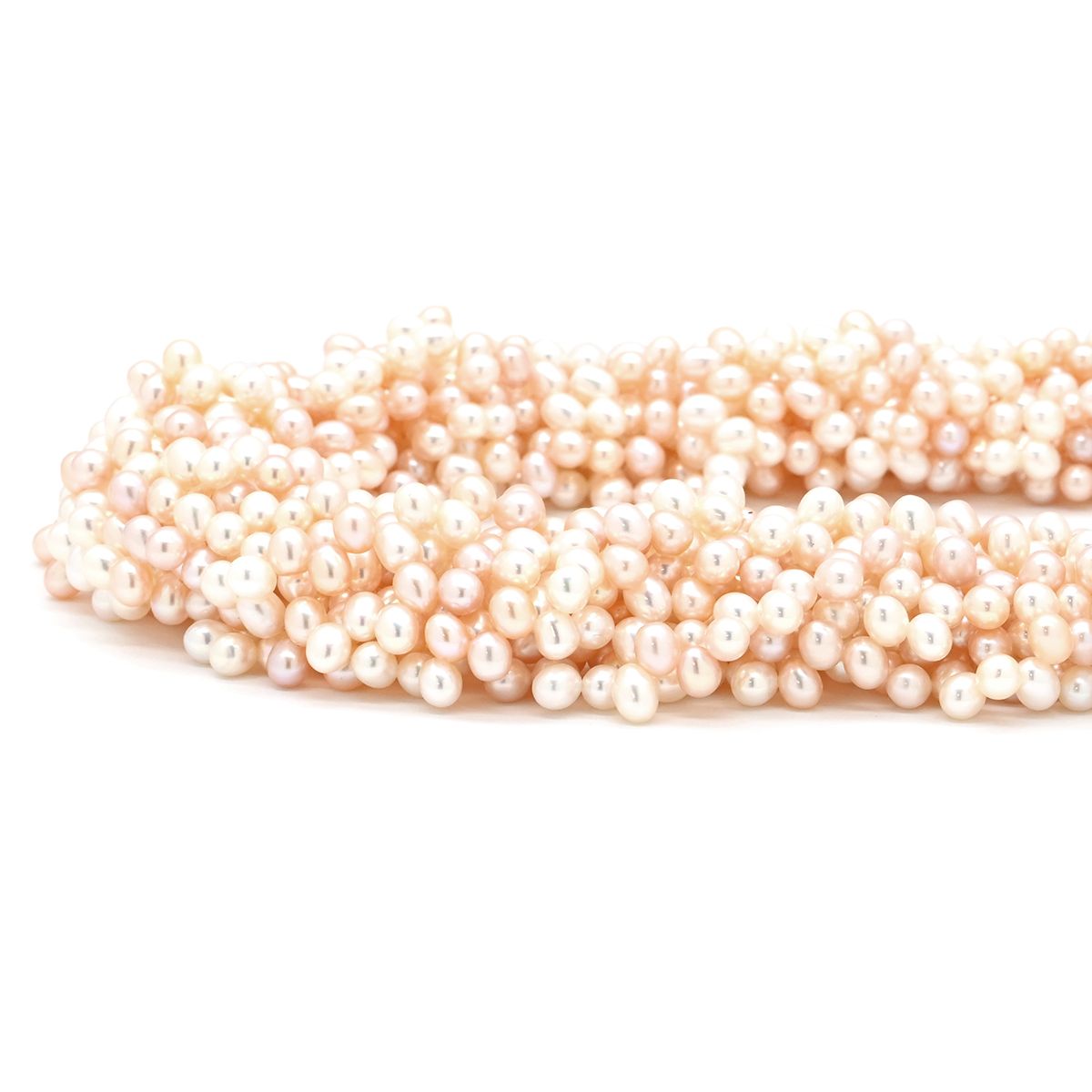 Tiffany & Co Necklace Torsade Pearl White Pink Silver HardWear Paloma Picasso — view 2