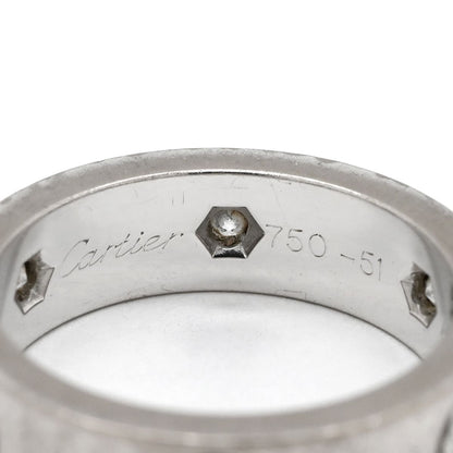 Cartier Ring Love Full Diamond White Gold — view 7