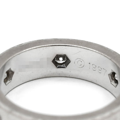Cartier Ring Love Full Diamond White Gold — view 6