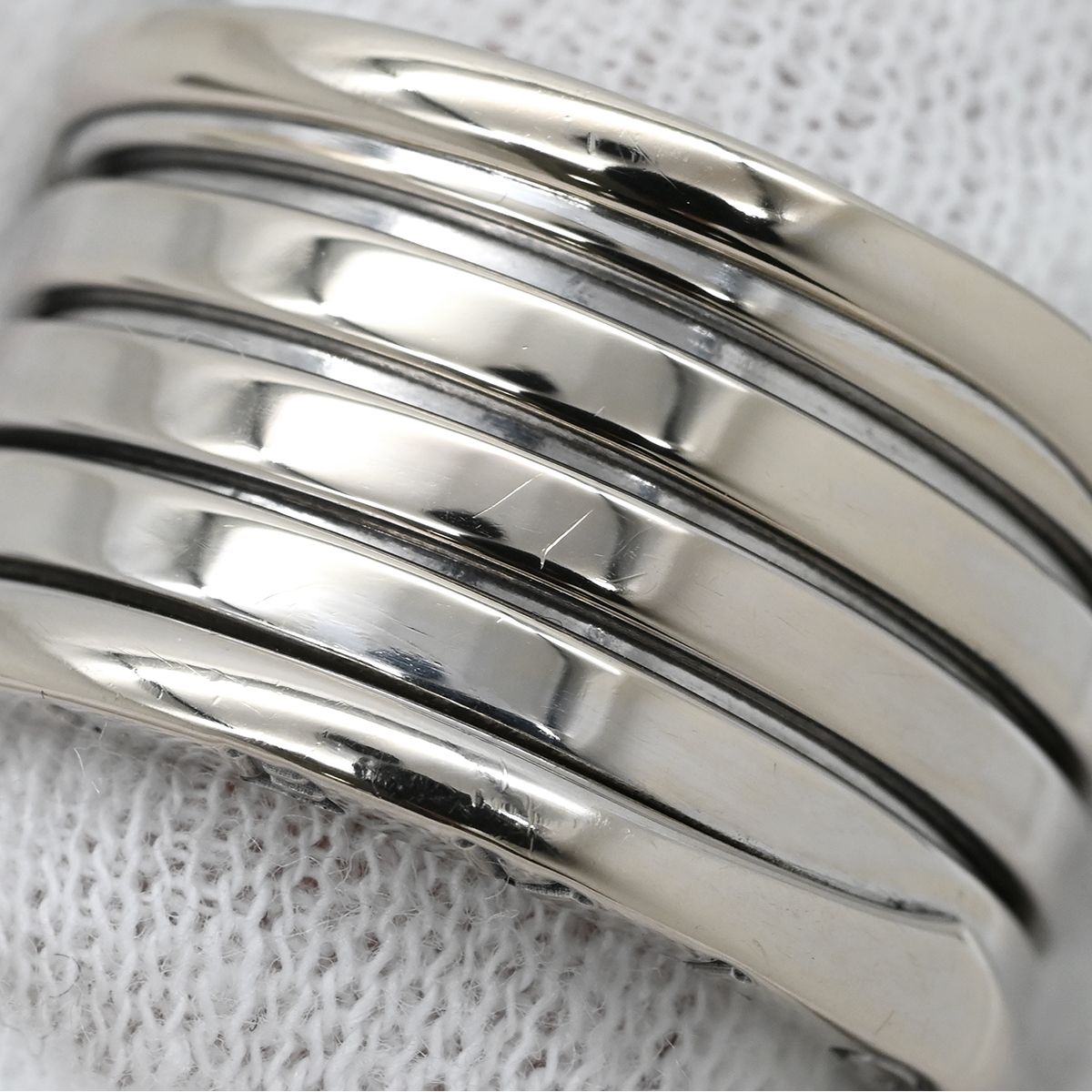 Bvlgari Ring B.zero1 White Gold 57 18k — view 3