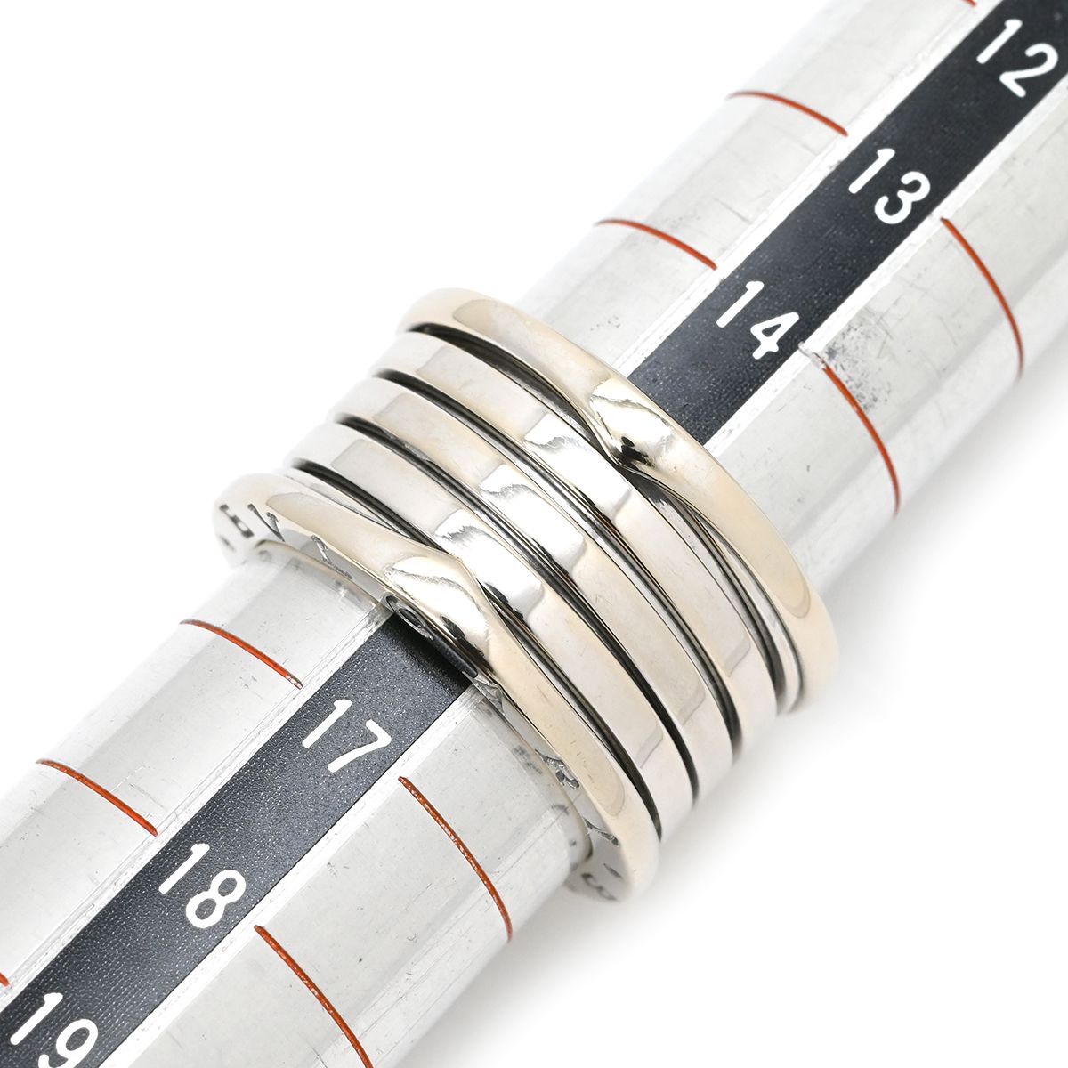 Bvlgari Ring B.zero1 White Gold 57 18k — view 6