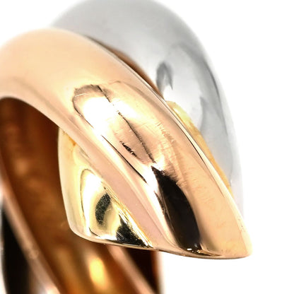 Cartier Earrings Trinity Diamond White Gold Yellow Pink YG PG WG Clip-On — view 3