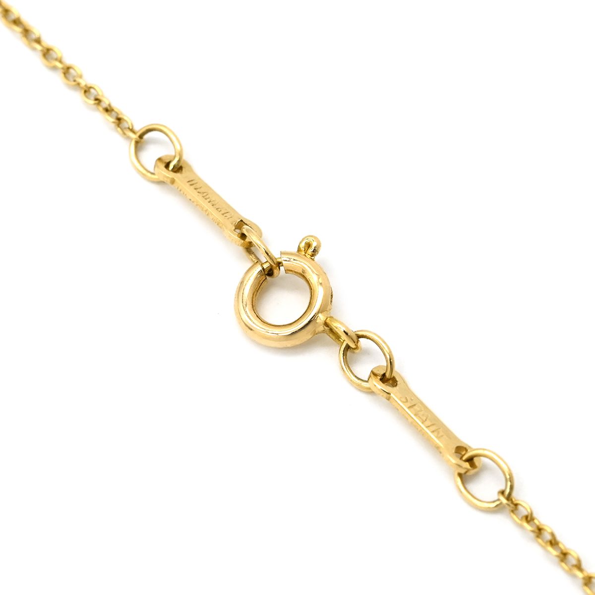 Tiffany & Co Necklace Sirius Star Yellow Gold YG Elsa Peretti 3D Motif Long — view 4