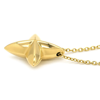 Tiffany & Co Necklace Sirius Star Yellow Gold YG Elsa Peretti 3D Motif Long — view 2