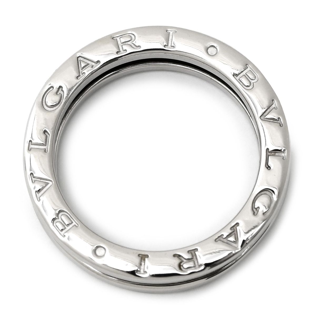 Bvlgari Ring B.zero1 XS Pave Diamond White Gold 52 750 Band — view 2
