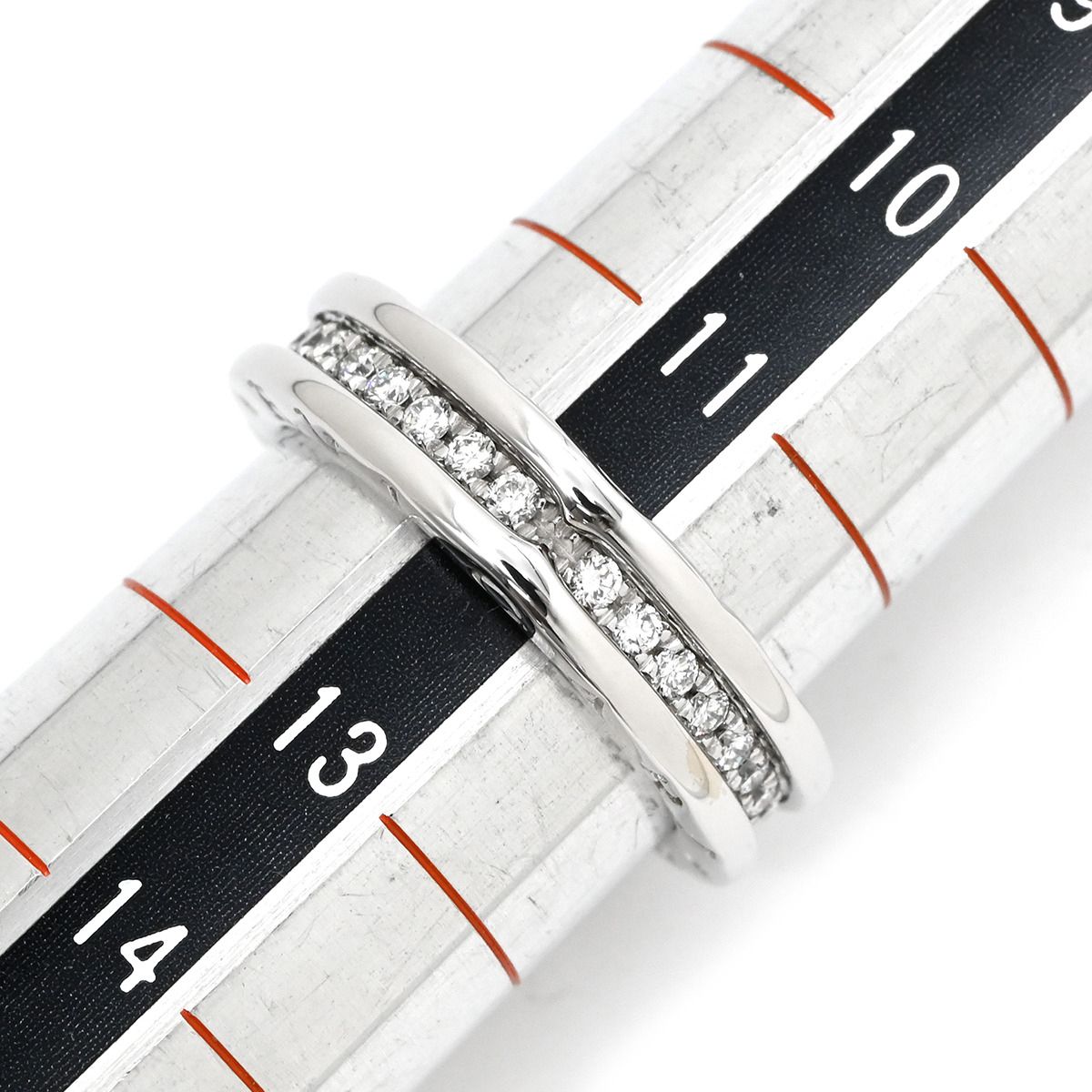 Bvlgari Ring B.zero1 XS Pave Diamond White Gold 52 750 Band — view 5