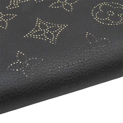 Louis Vuitton Wallet Zippy Monogram Mahina Noir Gold Black Zip Around — view 5