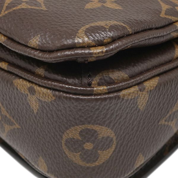 Louis Vuitton 2-Way Bag Pochette Metis MM Monogram Canvas Gold Brown Shoulder — view 4