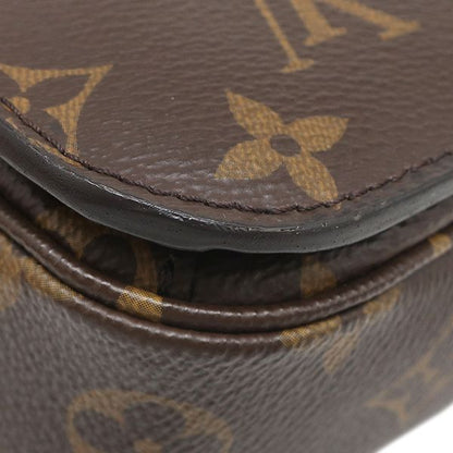 Louis Vuitton 2-Way Bag Pochette Metis MM Monogram Canvas Gold Brown Shoulder — view 5