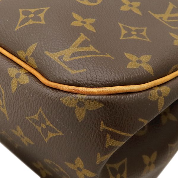 Louis Vuitton Tote Batignolles Horizon Monogram Canvas Gold Brown Shoulder Bag — view 4