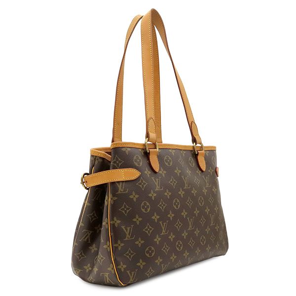 Louis Vuitton Tote Batignolles Horizon Monogram Canvas Gold Brown Shoulder Bag — view 2