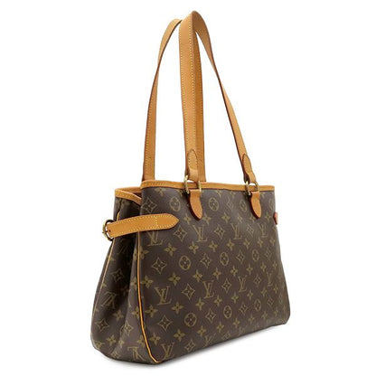 Louis Vuitton Tote Batignolles Horizon Monogram Canvas Gold Brown Shoulder Bag — view 2