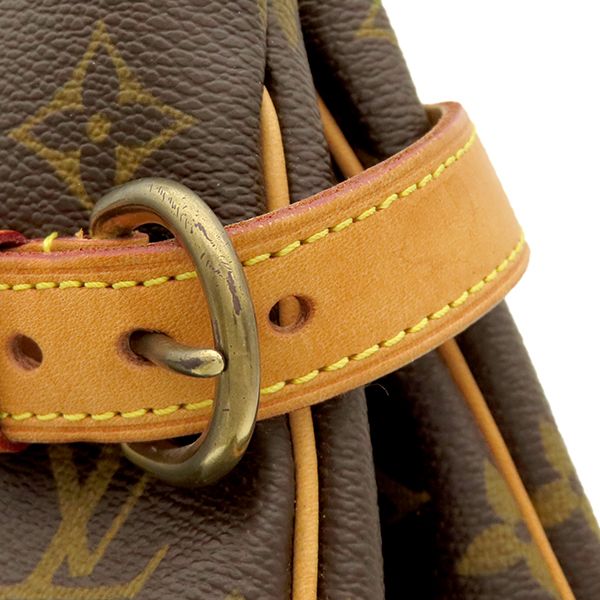 Louis Vuitton Tote Batignolles Horizon Monogram Canvas Gold Brown Shoulder Bag — view 8
