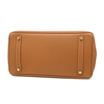 Hermes Handbag Birkin 35 Togo Gold Brown — view 3