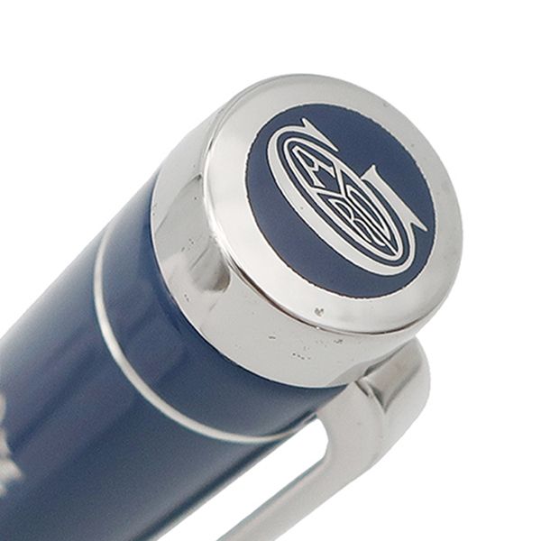 Goyard Ballpoint Pen Clamcy Travel Rollerball Pen Lacquer Solid Silver — view 3