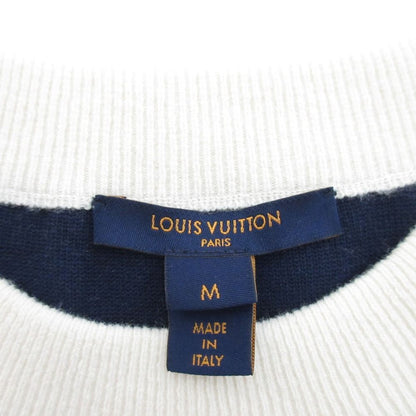 Louis Vuitton Signature Chunky Stripe Pullover Knit Navy Fall Winter Sweater M — view 5