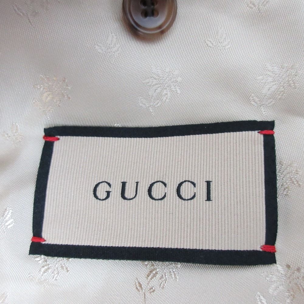 Gucci GG Denim Bomber Jacket Indigo Spring Summer Fall Winter 46 — view 5