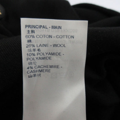 Louis Vuitton LV Logo Cashmere Blend Knit Dress Black Spring Summer Fall M — view 7