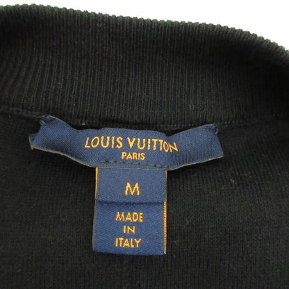 Louis Vuitton LV Logo Cashmere Blend Knit Dress Black Spring Summer Fall M — view 6