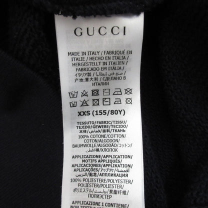 Gucci Kitten Logo Crew Neck Sweatshirt XXS Dark Navy Spring Summer Fall Winter — view 7