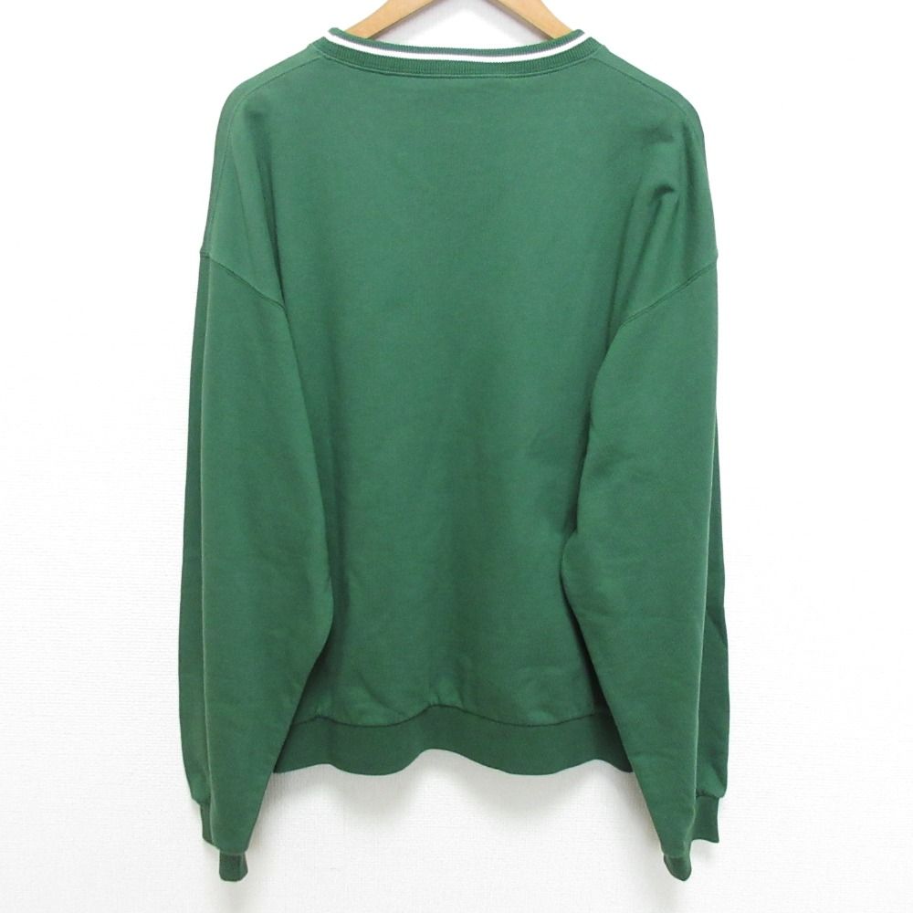 Gucci Dog Print Logo Crew Neck Sweatshirt Green Spring Summer Fall Winter S — view 2