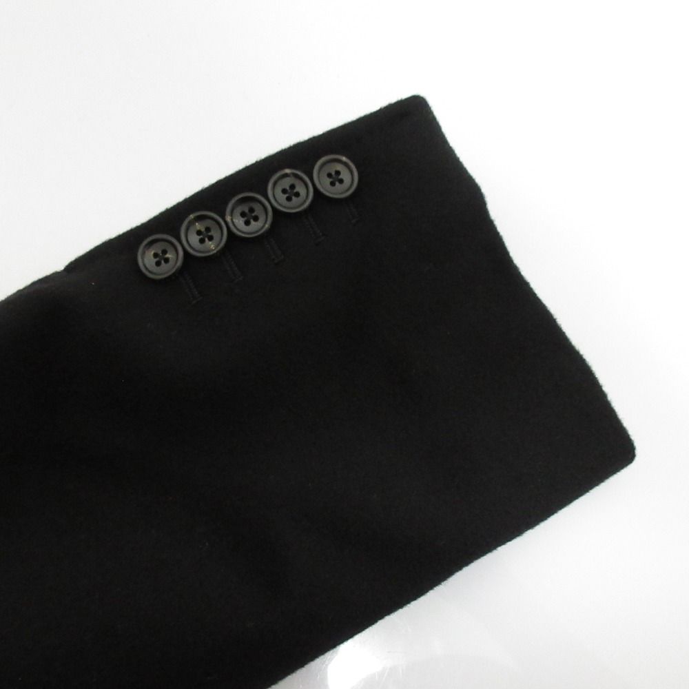 Gucci Wool Chesterfield Over Coat Black — view 5