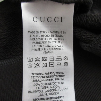 Gucci Tennis Logo Embroidery Crew Neck Sweatshirt Pullover Kids Gray Spring 10 — view 6