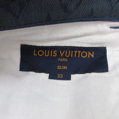 Louis Vuitton Monogram Denim Pants Qjq Indigo Spring Summer Autumn Winter — view 6
