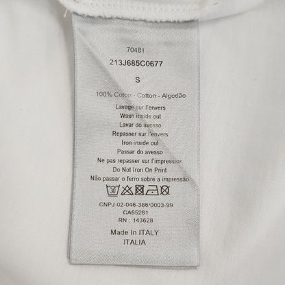 Dior Homme Travis Scott Cactus Jack Logo Print T-Shirt White Spring Summer S — view 8