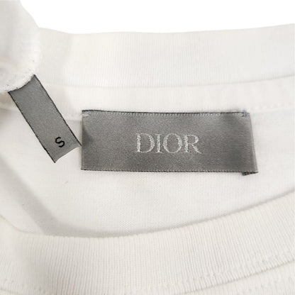Dior Homme Travis Scott Cactus Jack Logo Print T-Shirt White Spring Summer S — view 7