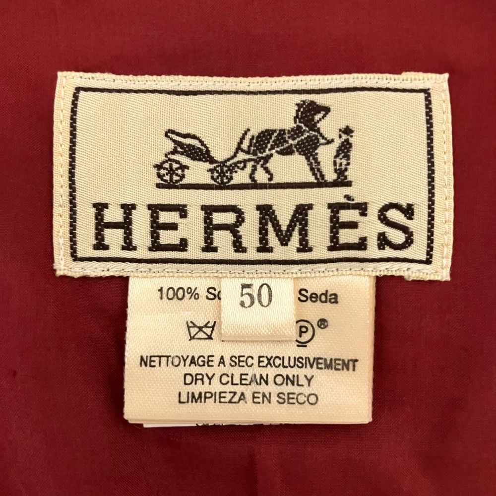 Hermes St Christopher and the Infant Jesus Silk Scarf Vest Gilet Multicolor 50 — view 8