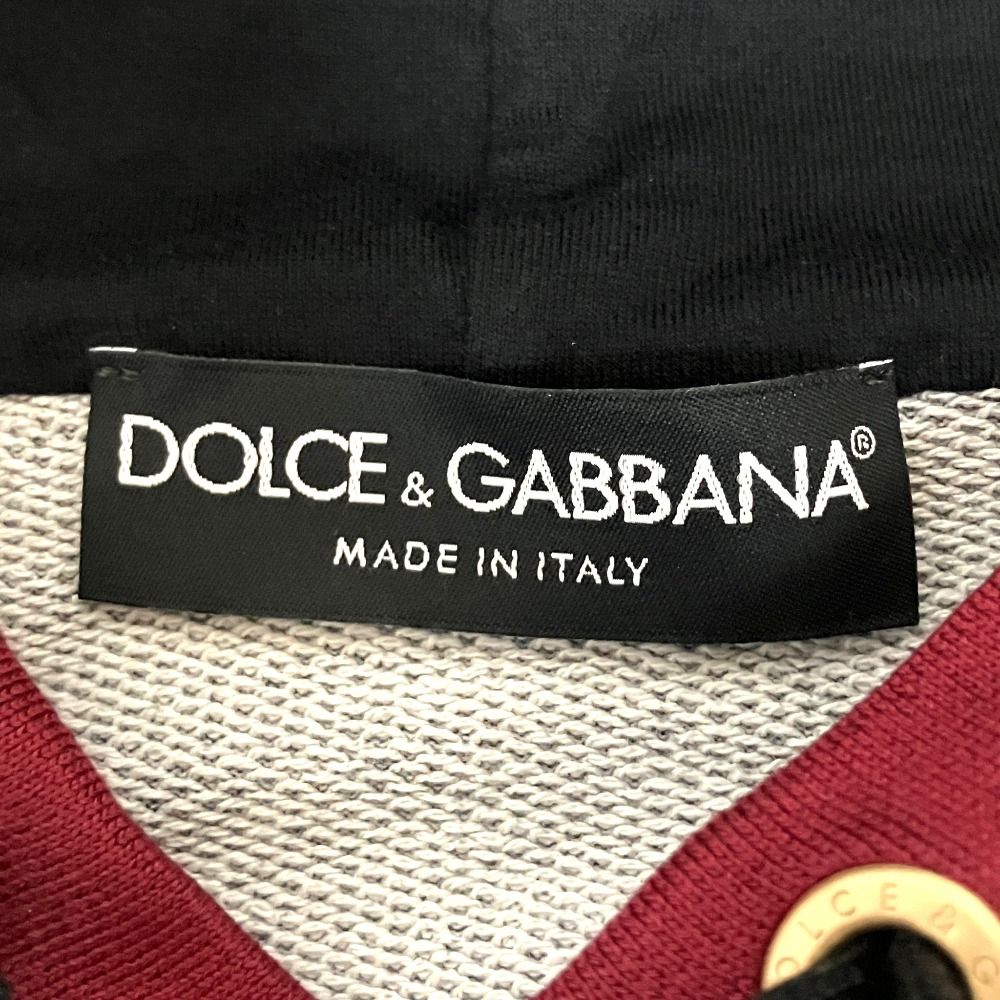 Dolce & Gabbana Crown Print Hoodie Trackpants Set Black — view 8