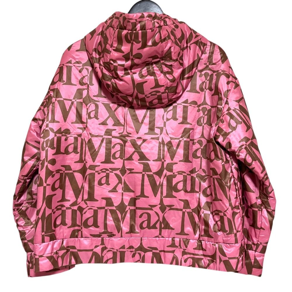 Max Mara the Cube Cameluxe Reversible Zip Up Padded Jacket Pink Spring 36 — view 2