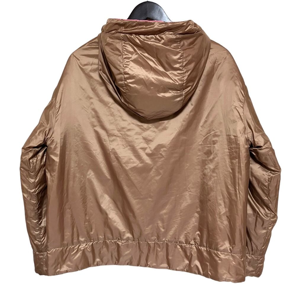 Max Mara the Cube Cameluxe Reversible Zip Up Padded Jacket Pink Spring 36 — view 6