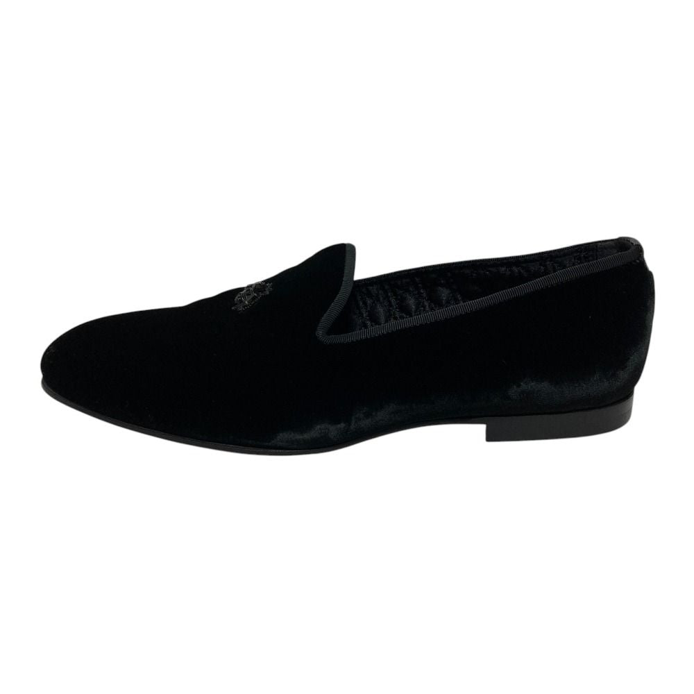 Dior Homme Bee Decoration Velvet Opera Shoes Black Spring Summer Fall Winter — view 3