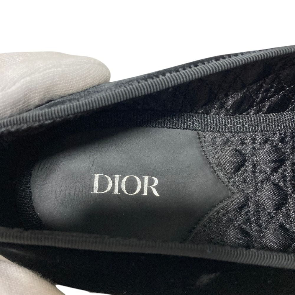 Dior Homme Bee Decoration Velvet Opera Shoes Black Spring Summer Fall Winter — view 7
