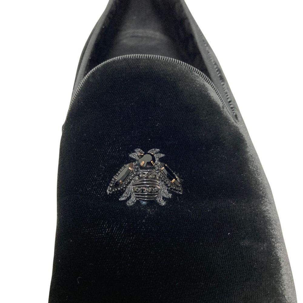 Dior Homme Bee Decoration Velvet Opera Shoes Black Spring Summer Fall Winter — view 6