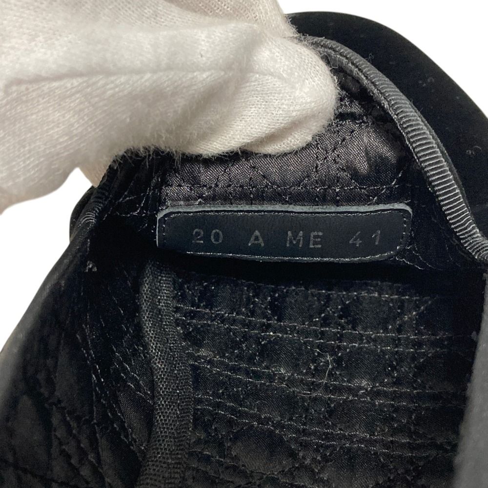 Dior Homme Bee Decoration Velvet Opera Shoes Black Spring Summer Fall Winter — view 8
