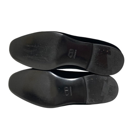 Dior Homme Bee Decoration Velvet Opera Shoes Black Spring Summer Fall Winter — view 5
