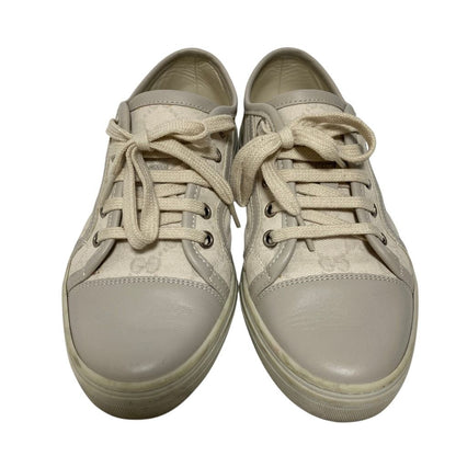 Gucci GG Canvas Sneakers Gray Spring Summer Autumn Winter — view 2