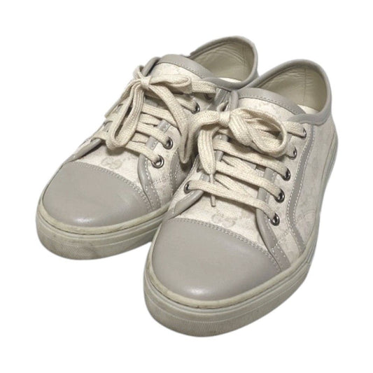 Gucci GG Canvas Sneakers Gray Spring Summer Autumn Winter