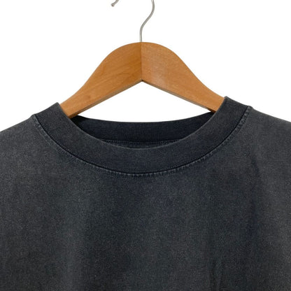 Balenciaga Back Logo Rhinestone Short Sleeve Fade T-Shirt XXS Black Spring — view 4