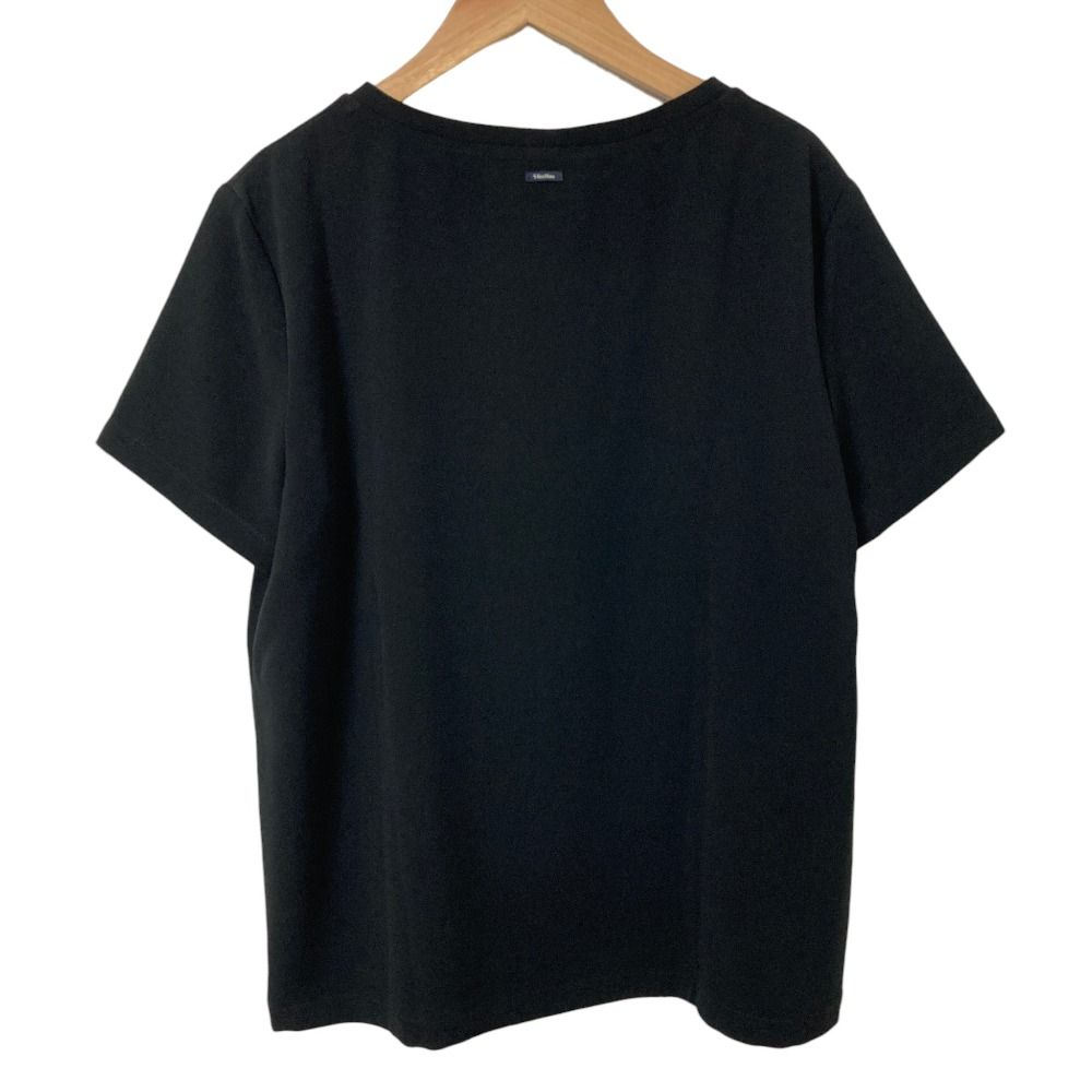 Max Mara 'S Smmrebecca Georgette Blouse Navy Spring Summer — view 2