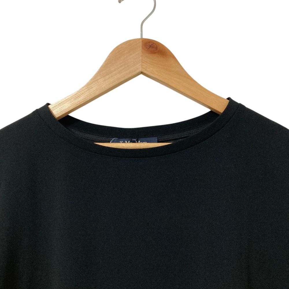 Max Mara 'S Smmrebecca Georgette Blouse Navy Spring Summer — view 3