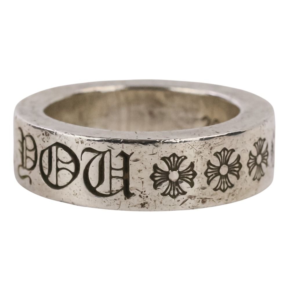 Chrome Hearts Fck You Spacer Ring 925 Sterling Silver — view 4