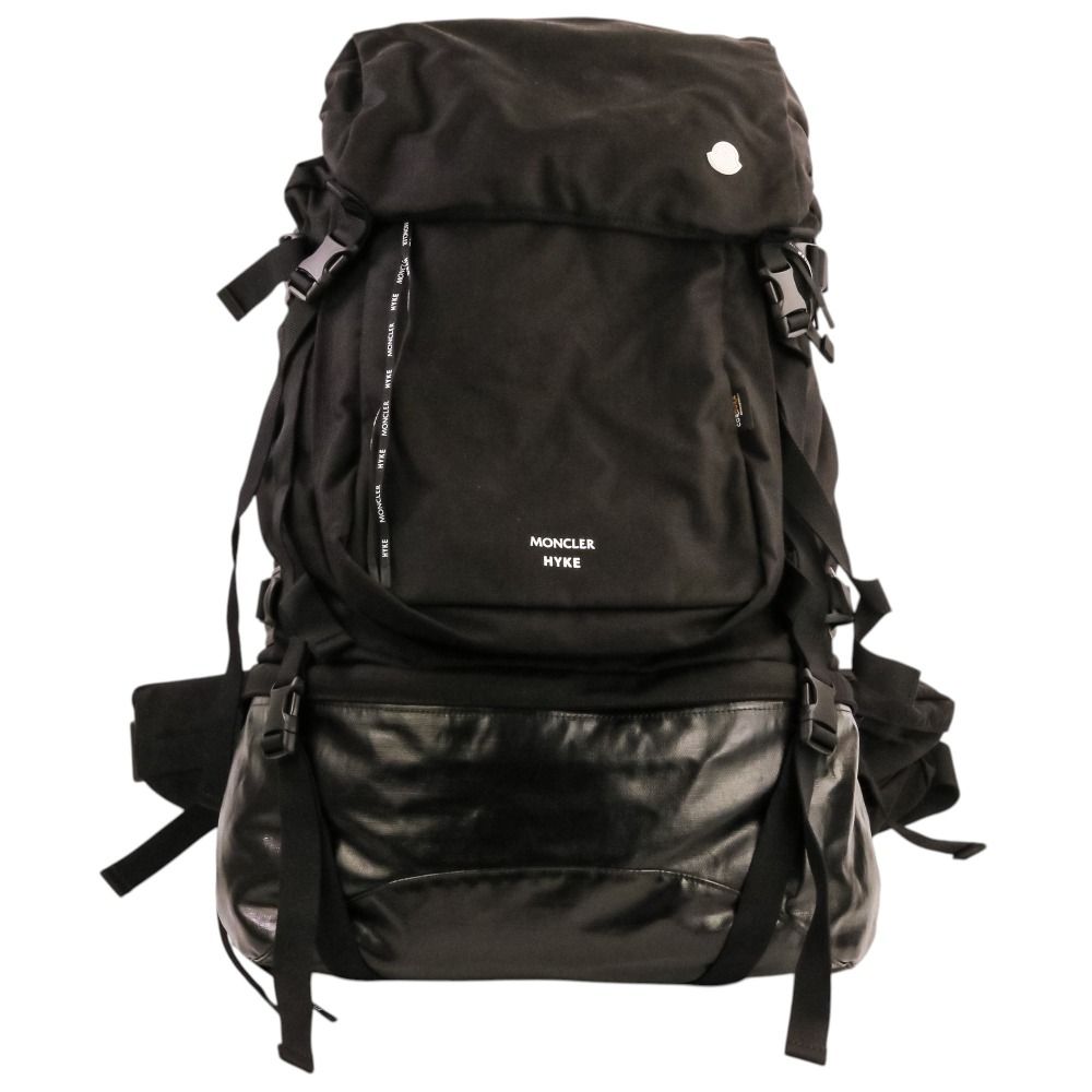 Moncler Hyke Collaboration Backpack Large Black — view 2